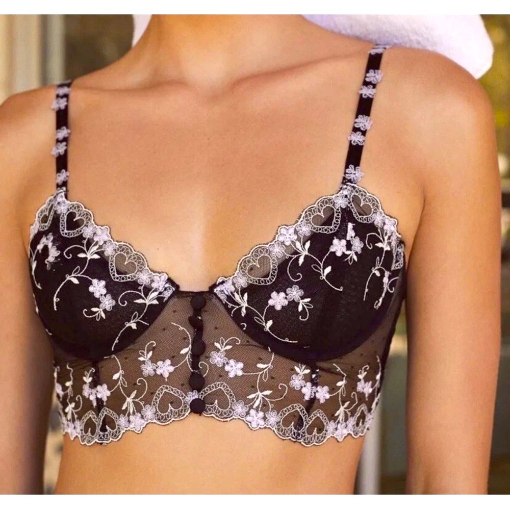 For Love & Lemons Amour Longline Bra
M Victorias Secret